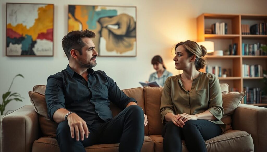 Pareja reconoce discusiones repetidas y busca ayuda en español Pareja reconoce discusiones repetidas y busca ayuda en español
